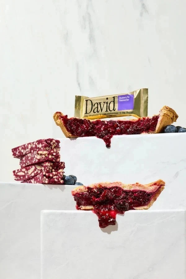 David's High Protein Bars Sugar Free - Low Carb - 28g Protein, 150 Calories - 12 Pack