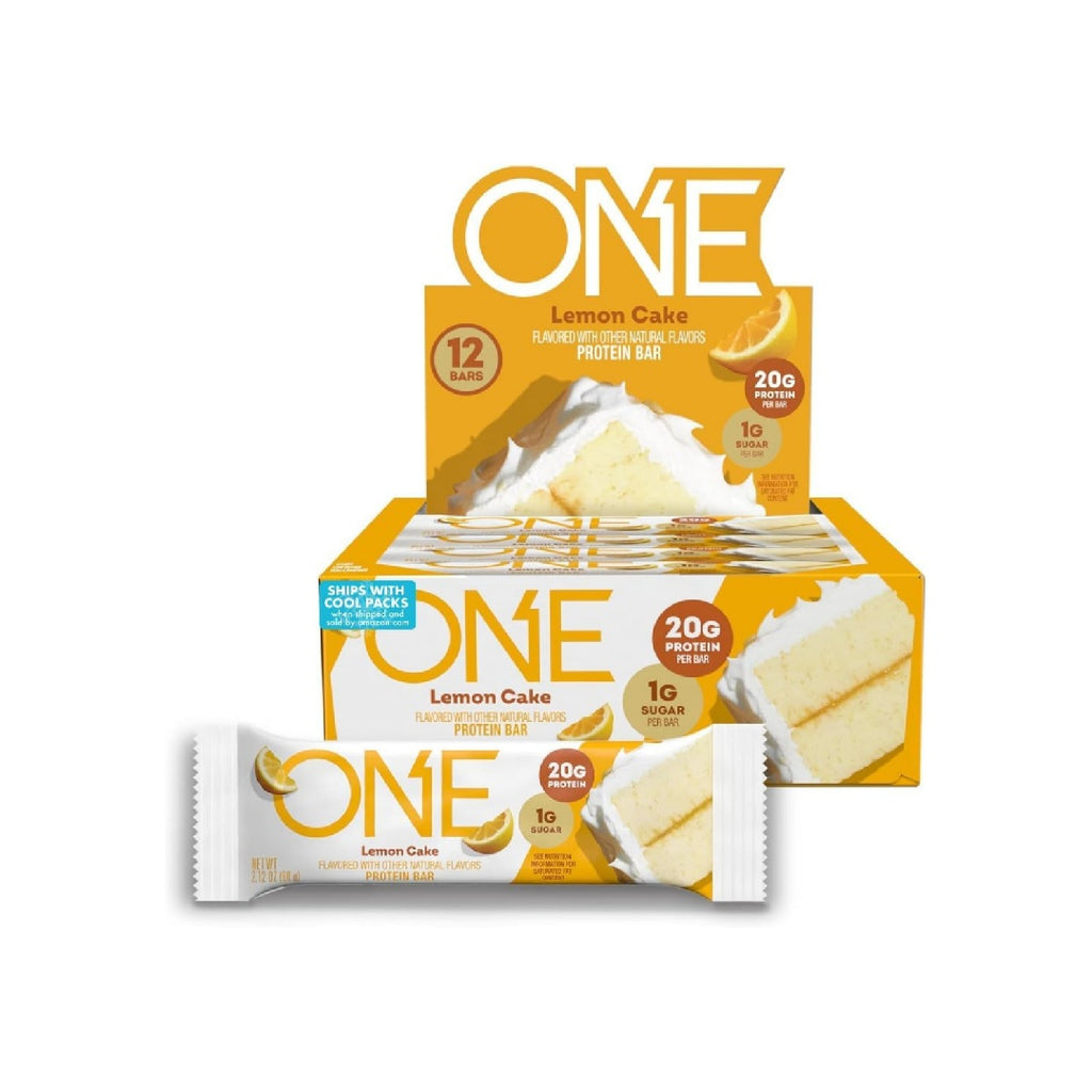 ONE Protein Bar, 20g Protein and 1g Sugar, 2.12 oz (12 Bars)