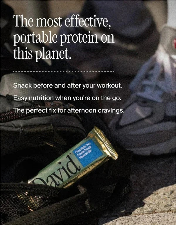 David's High Protein Bars Sugar Free - Low Carb - 28g Protein, 150 Calories - 12 Pack