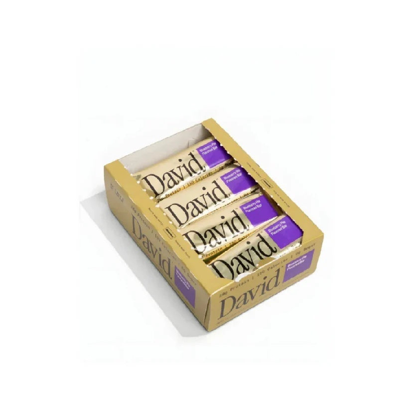 David's High Protein Bars Sugar Free - Low Carb - 28g Protein, 150 Calories - 12 Pack
