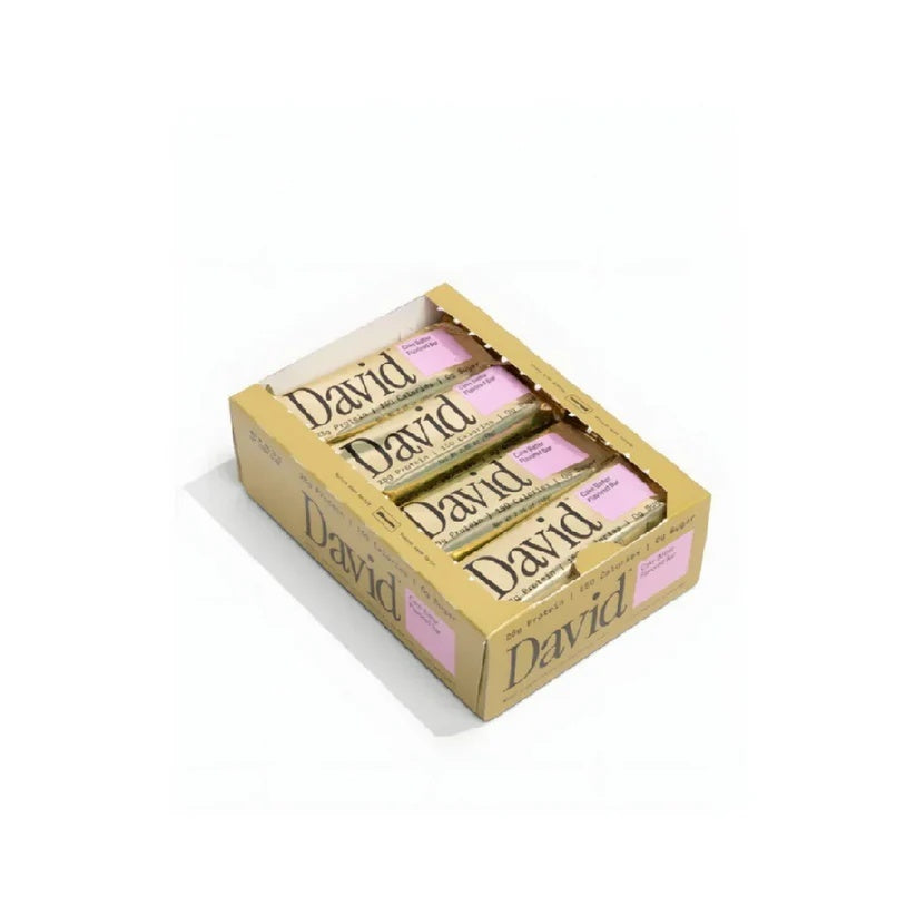 David's High Protein Bars Sugar Free - Low Carb - 28g Protein, 150 Calories - 12 Pack