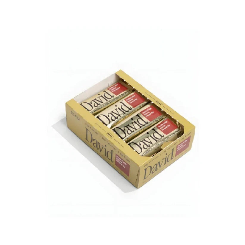 David's High Protein Bars Sugar Free - Low Carb - 28g Protein, 150 Calories - 12 Pack